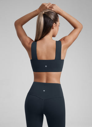 Backless Sports Bra - Open Back, Scoop Front