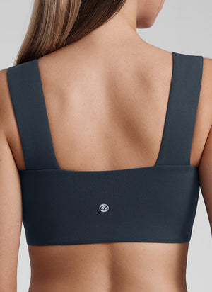 Backless Sports Bra - Open Back, Scoop Front