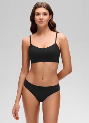 Padded Bralette - Moulded Cups, Spaghetti Straps