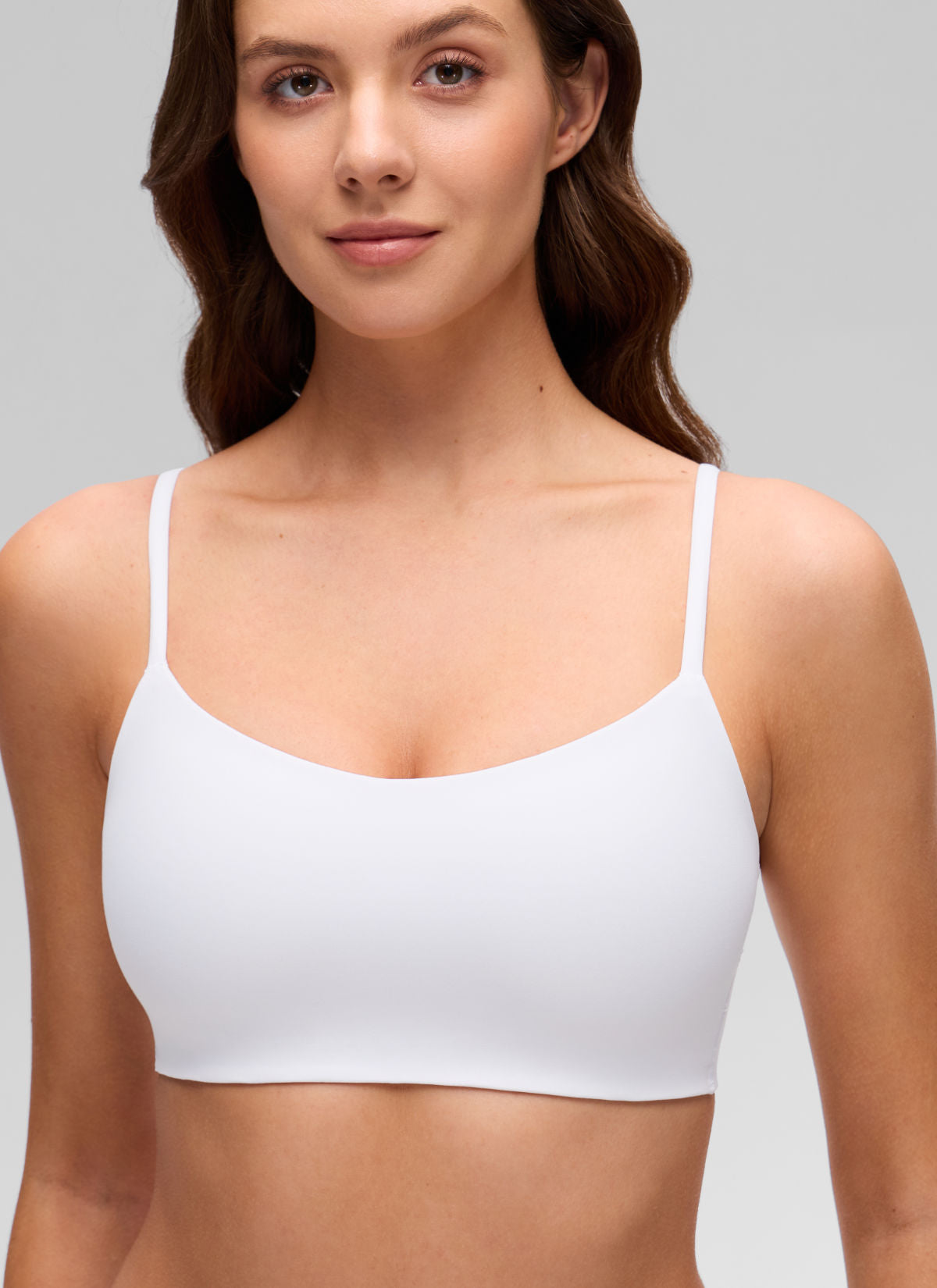Padded Bralette - Moulded Cups, Spaghetti Straps