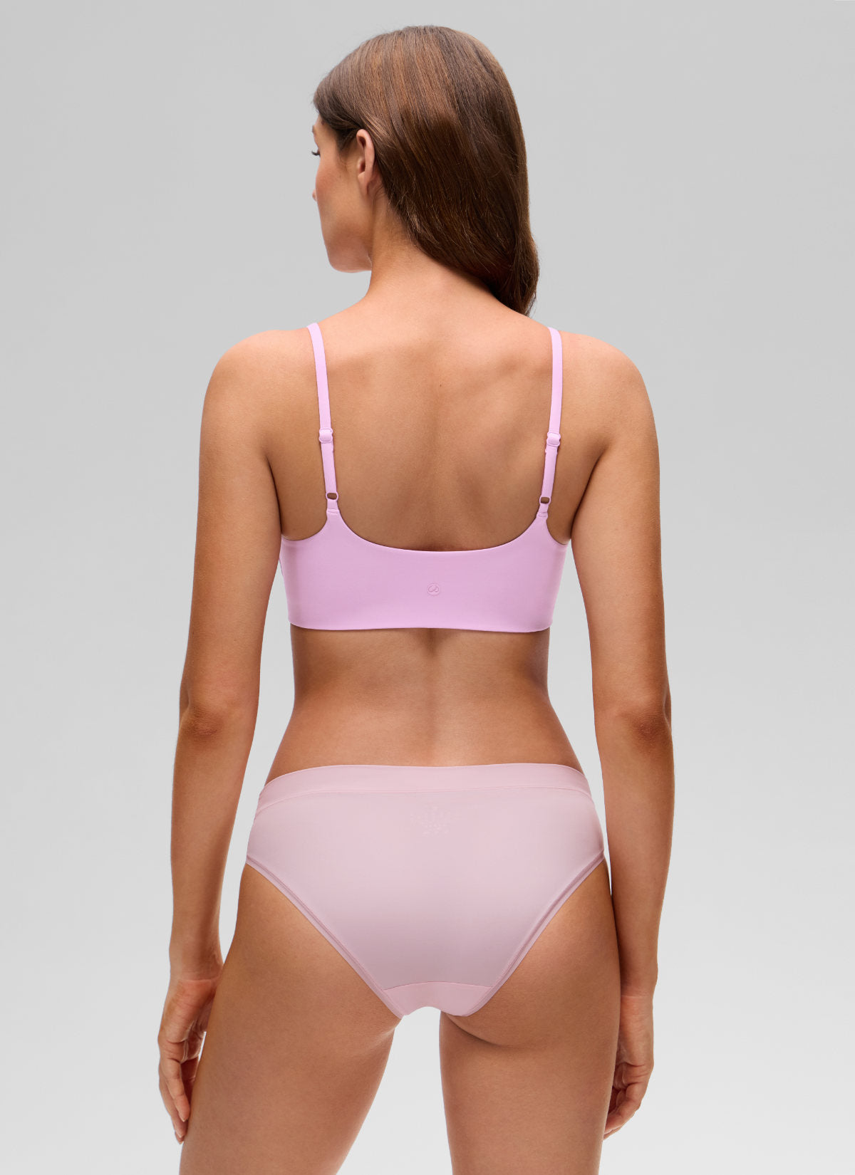 Padded Bralette - Moulded Cups, Spaghetti Straps