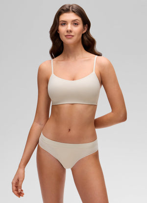 Padded Bralette - Moulded Cups, Spaghetti Straps