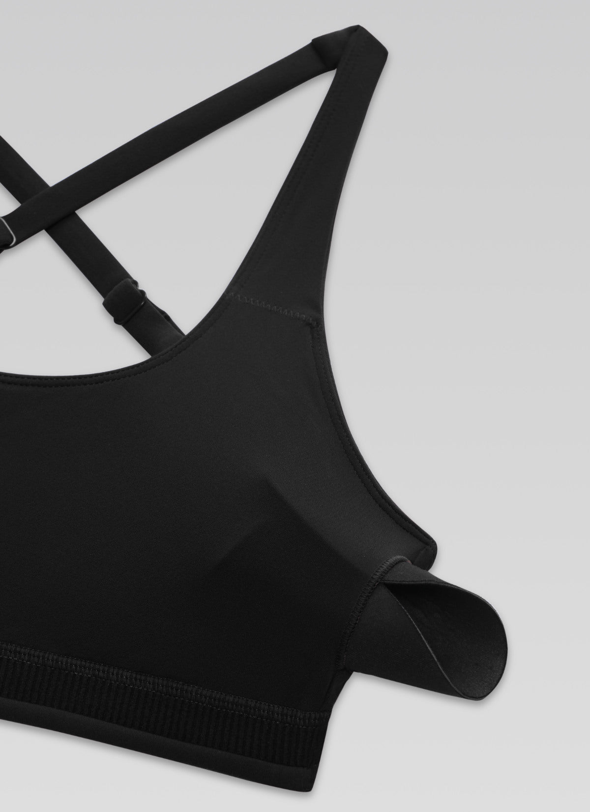 U Neck Cross Back Bra - U Neck, Cross Back