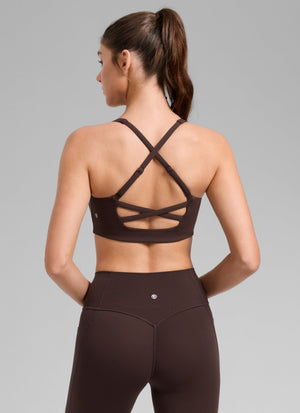 U Neck Cross Back Bra - U Neck, Cross Back