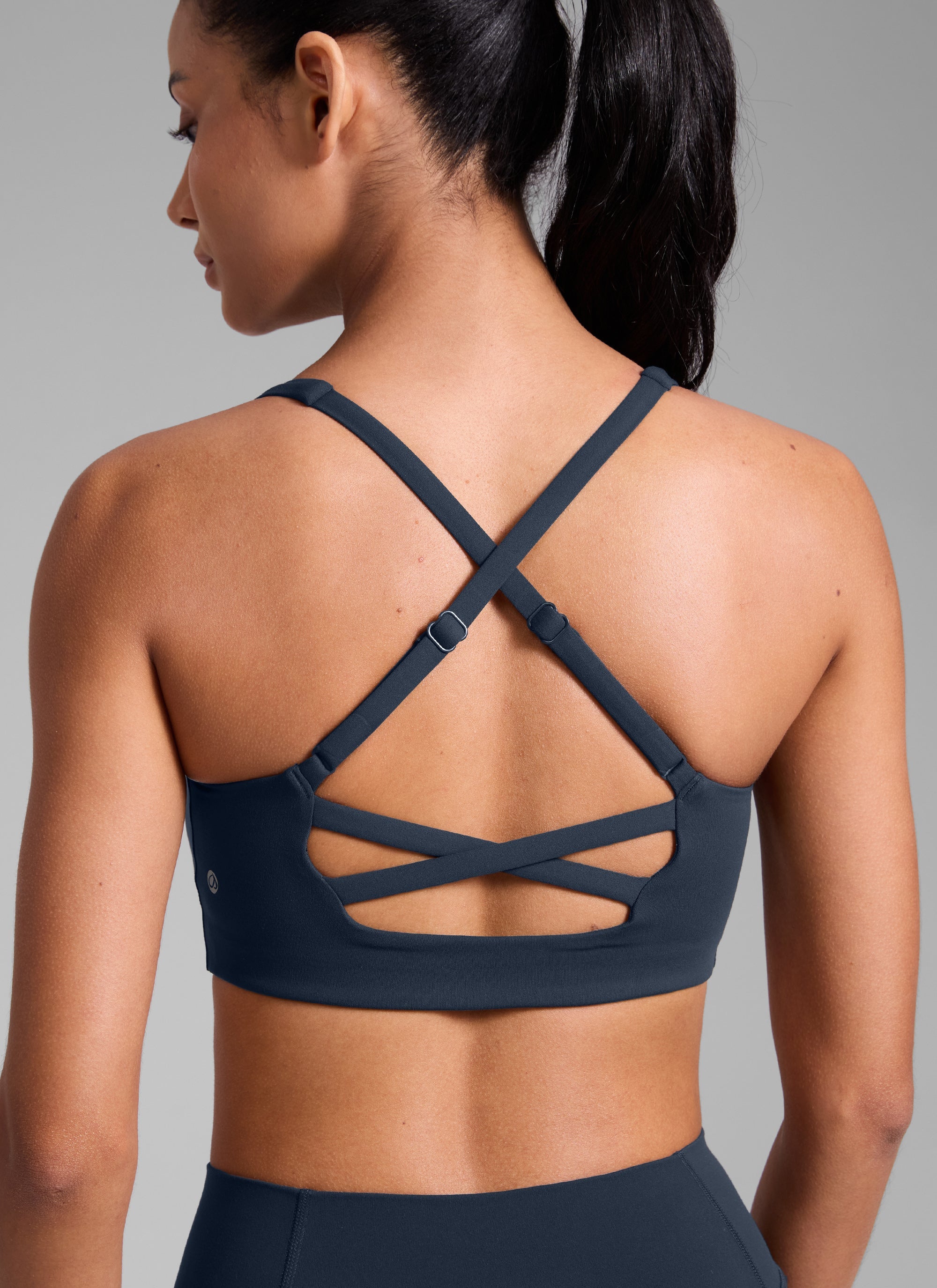 U Neck Cross Back Bra - U Neck, Cross Back