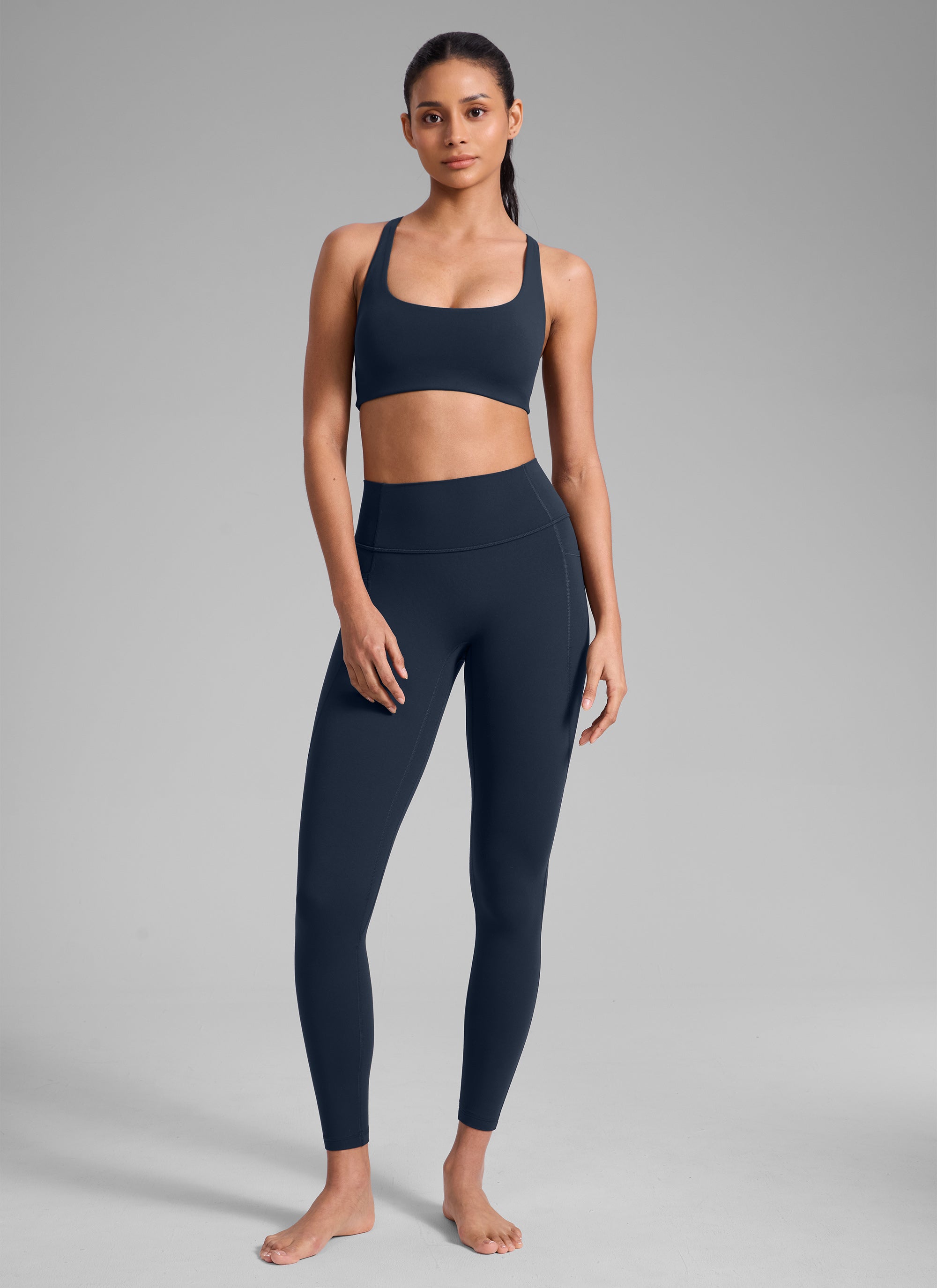 U Neck Cross Back Bra - U Neck, Cross Back