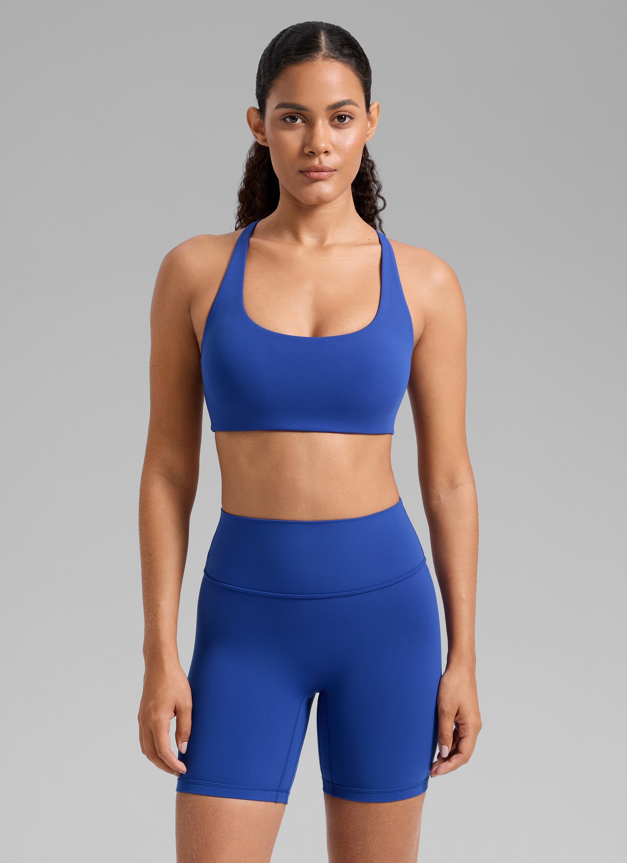 U Neck Cross Back Bra - U Neck, Cross Back