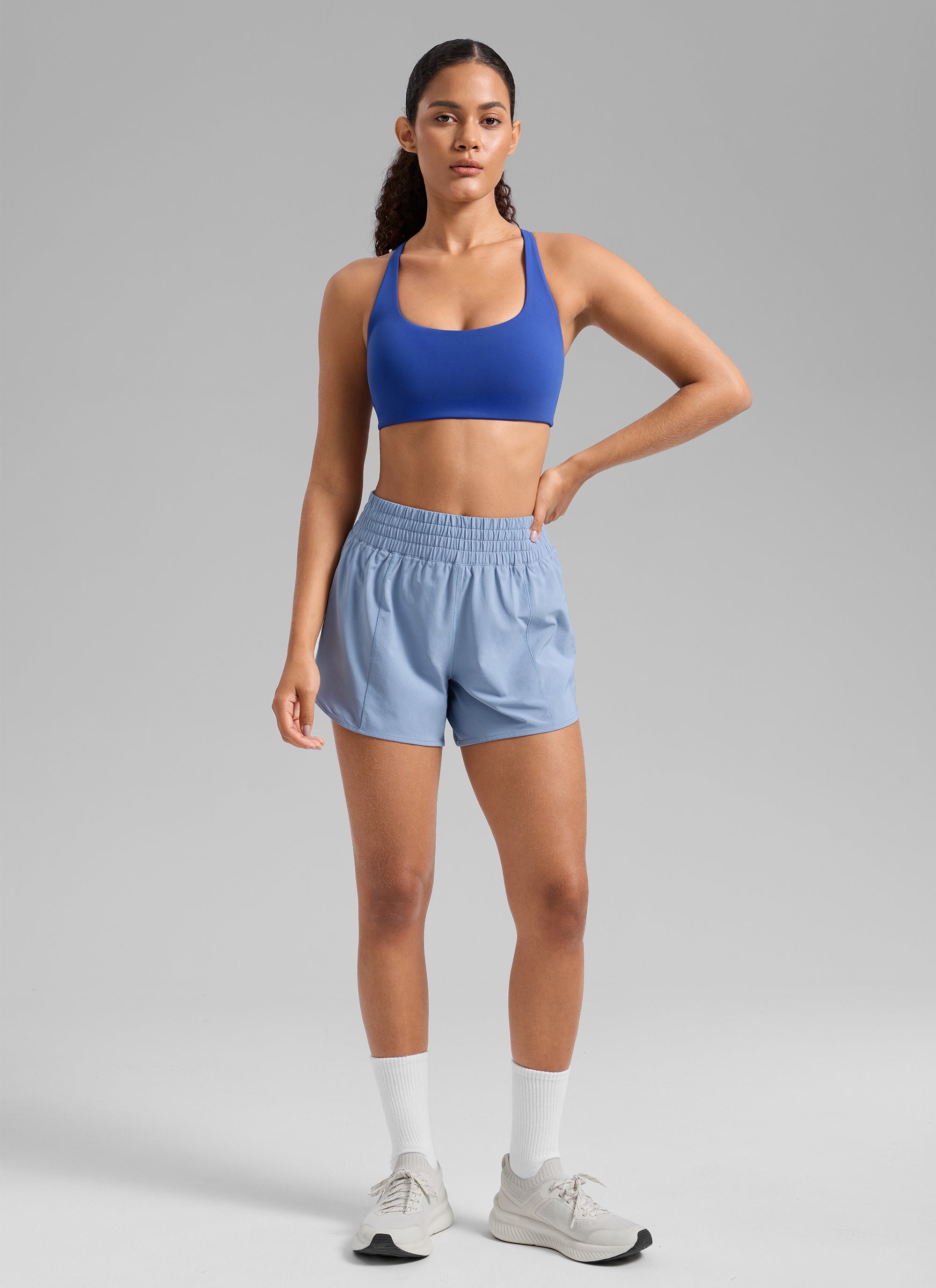 U Neck Cross Back Bra - U Neck, Cross Back