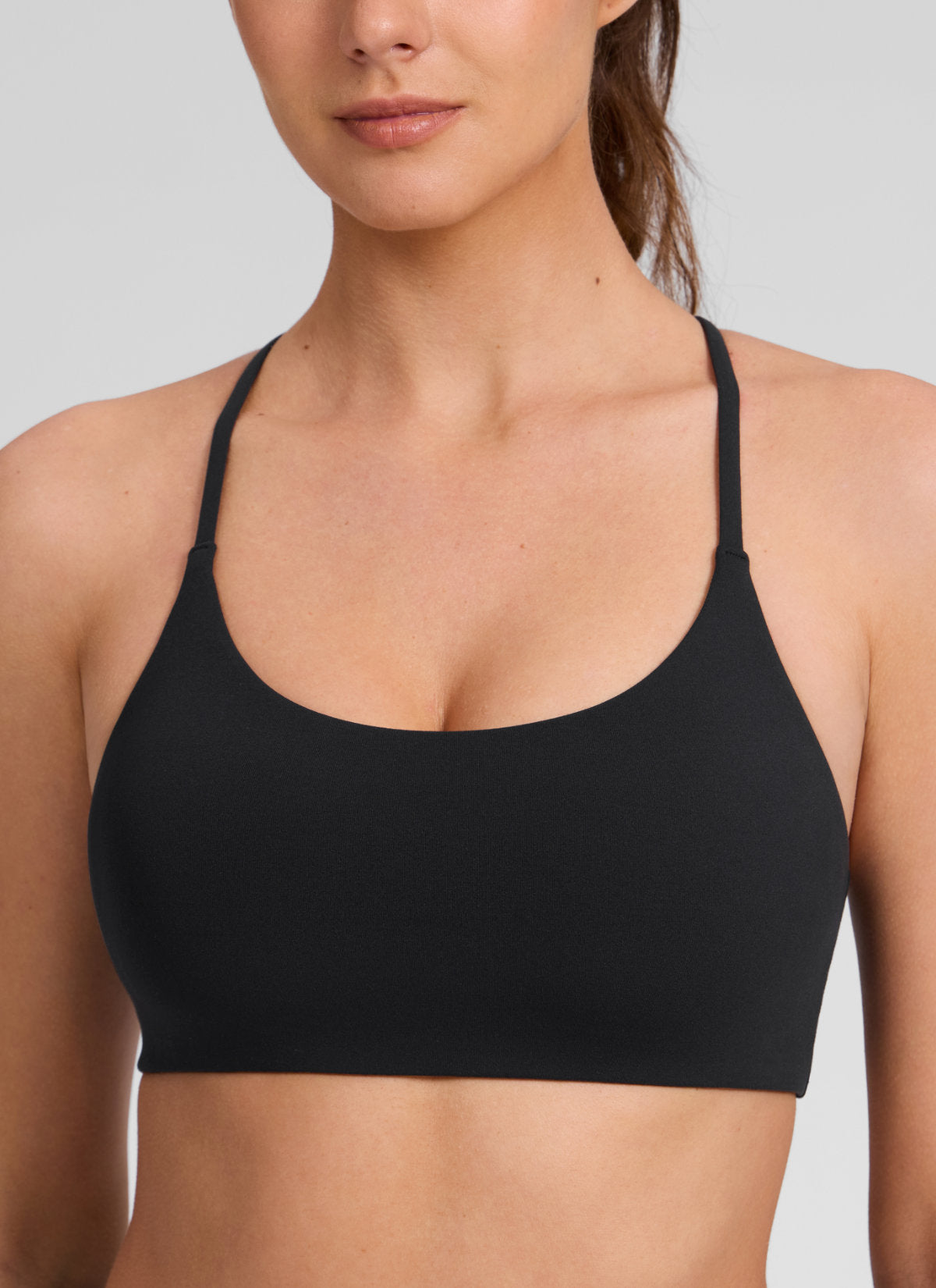 Double Lined V Back Bra - V Back, Shape Retention