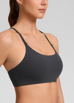 Double Lined V Back Bra - V Back, Shape Retention