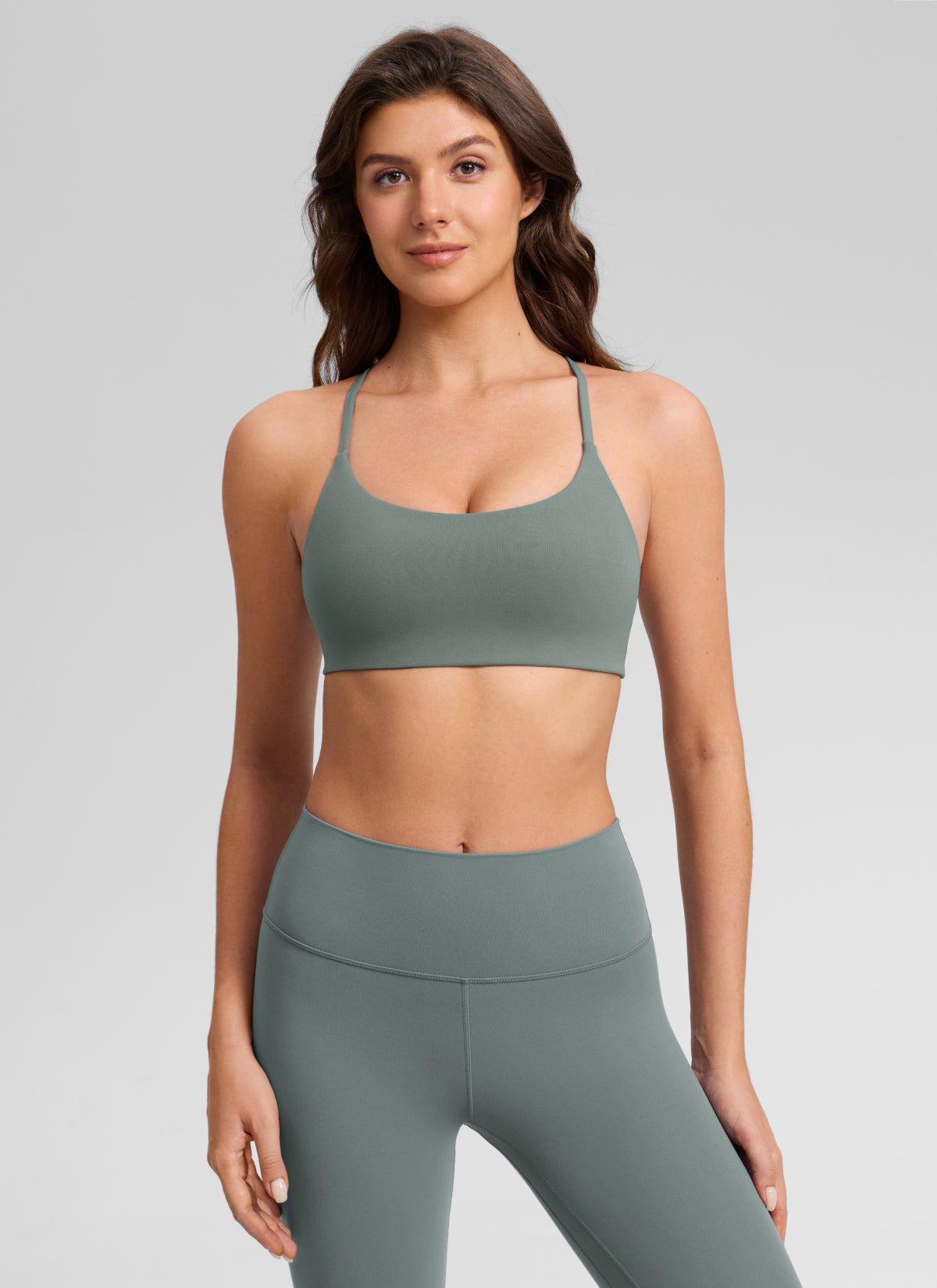 Double Lined V Back Bra - V Back, Shape Retention