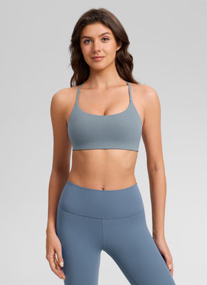 Double Lined V Back Bra - V Back, Shape Retention