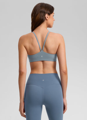 Double Lined V Back Bra - V Back, Shape Retention