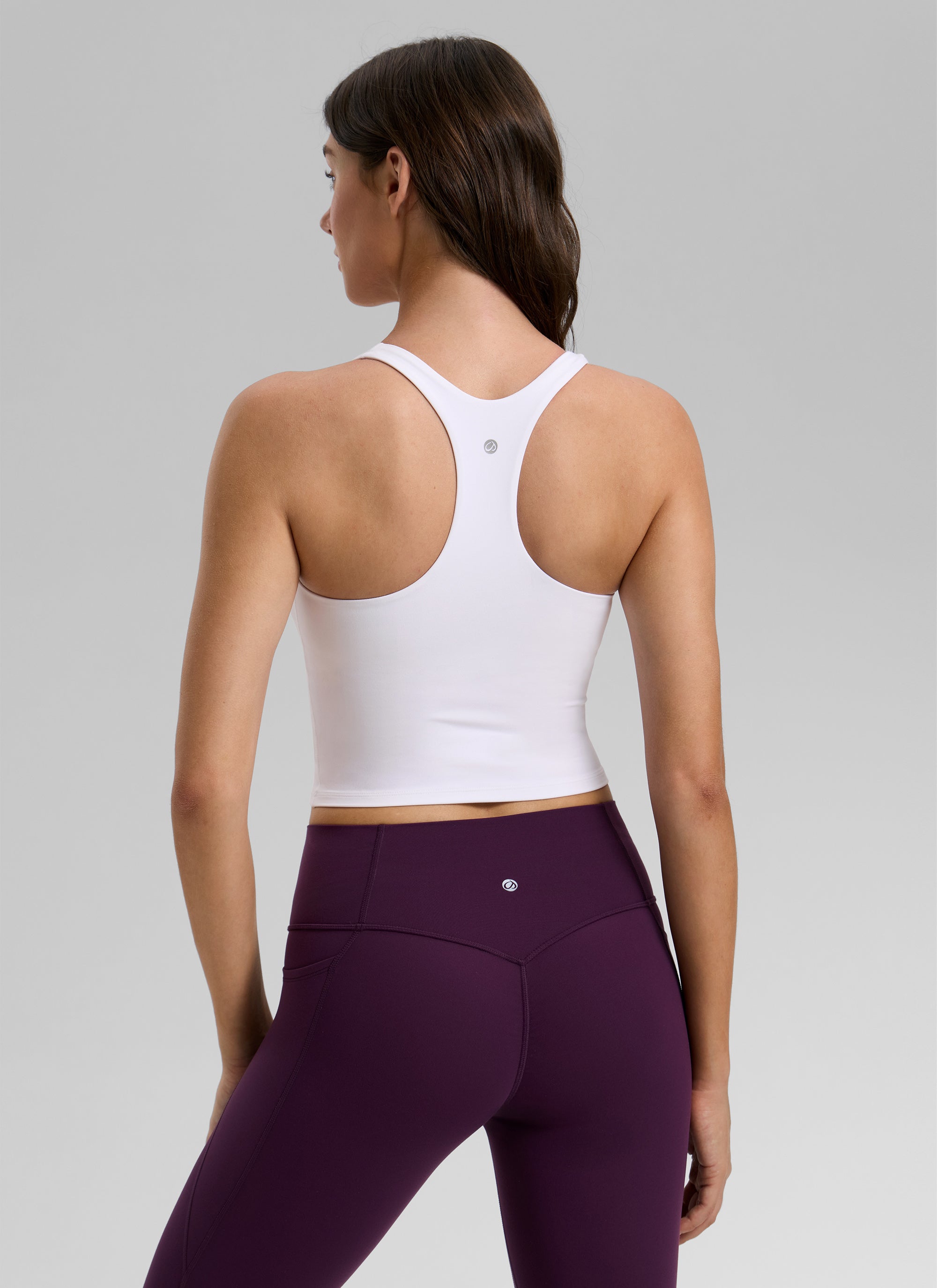 Racerback Bra Tank Top - Racerback, Shelf Bra