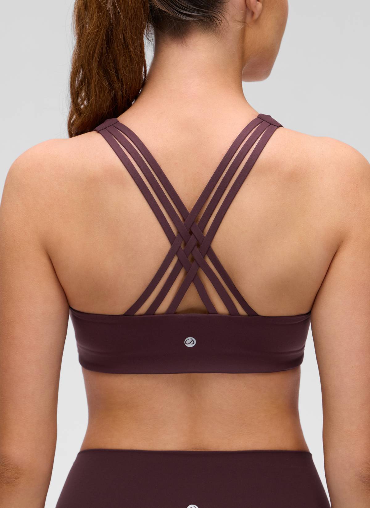 V Neck Strappy Bra - V Neck, Strappy Design