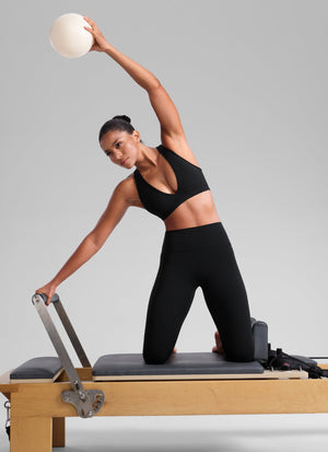 High Support Sports Bra - Wide Straps, Cross Back