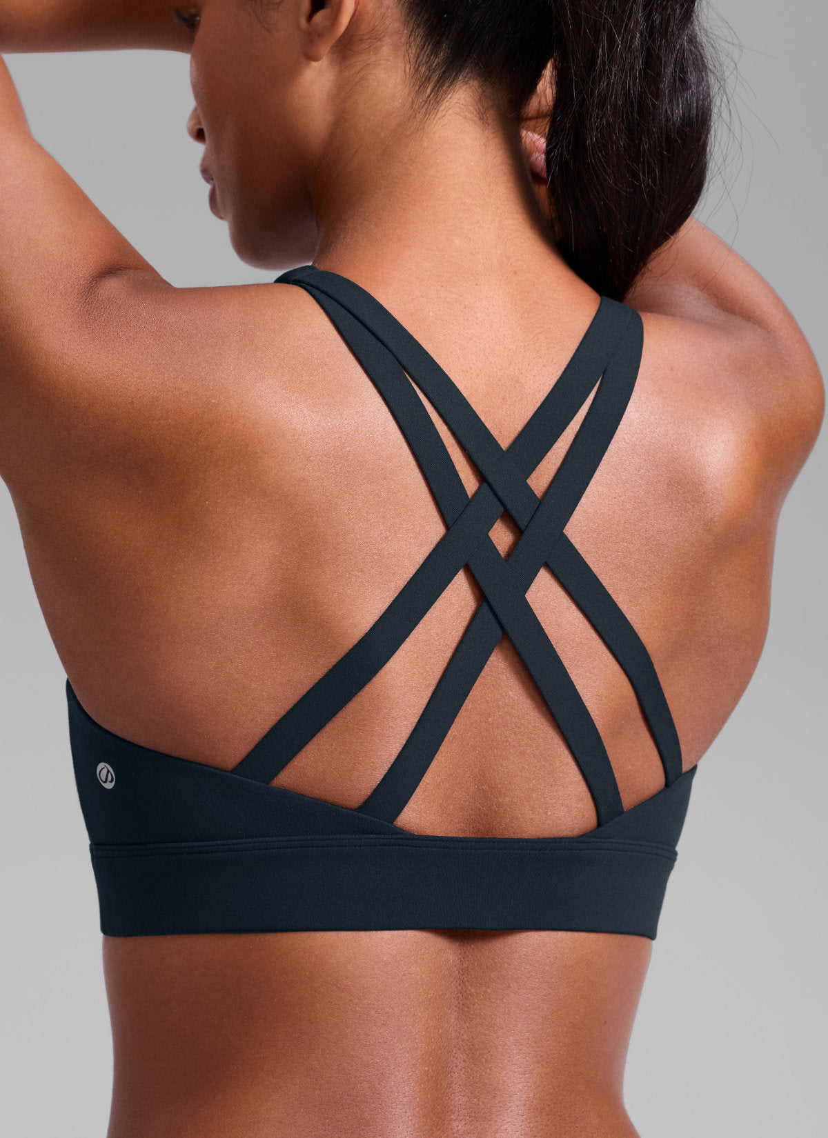 Gym Sports Bra - Wide Criss Cross Back