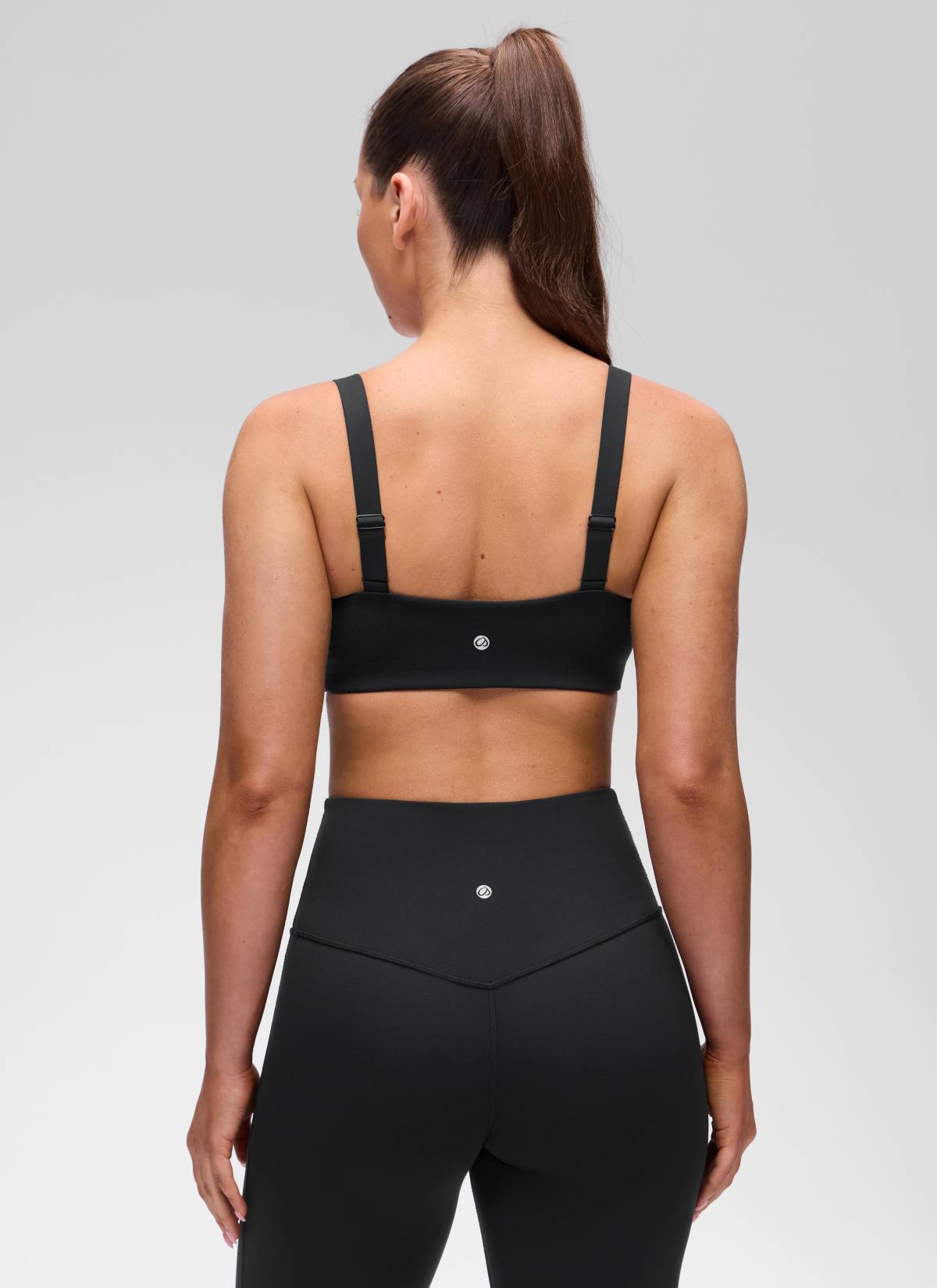 Wide Strap Sports Bra - Adjustable, Soft Band