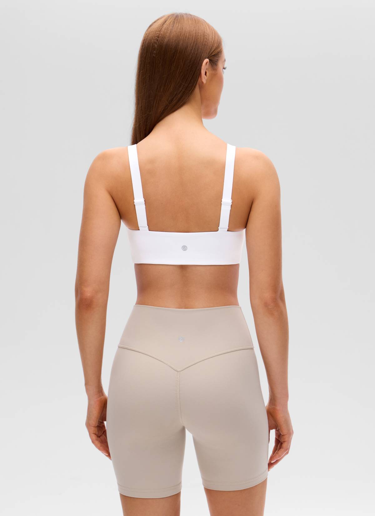 Wide Strap Sports Bra - Adjustable, Soft Band