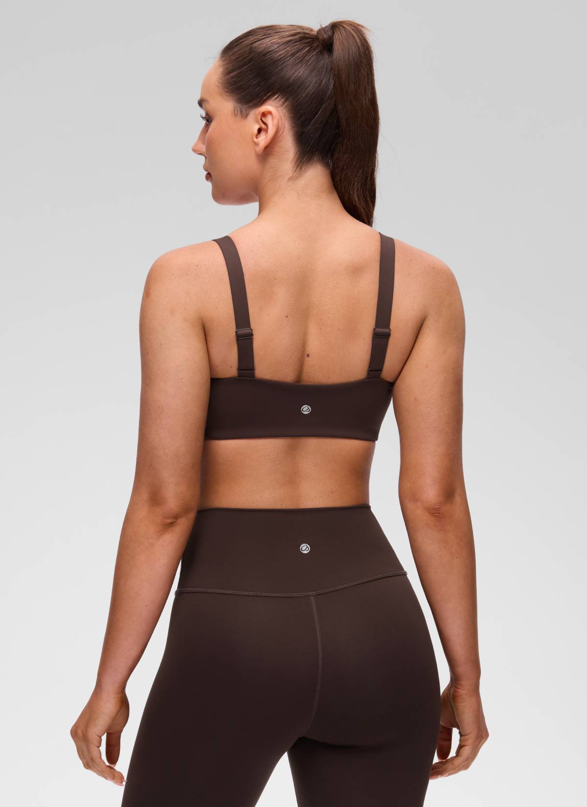 Wide Strap Sports Bra - Adjustable, Soft Band