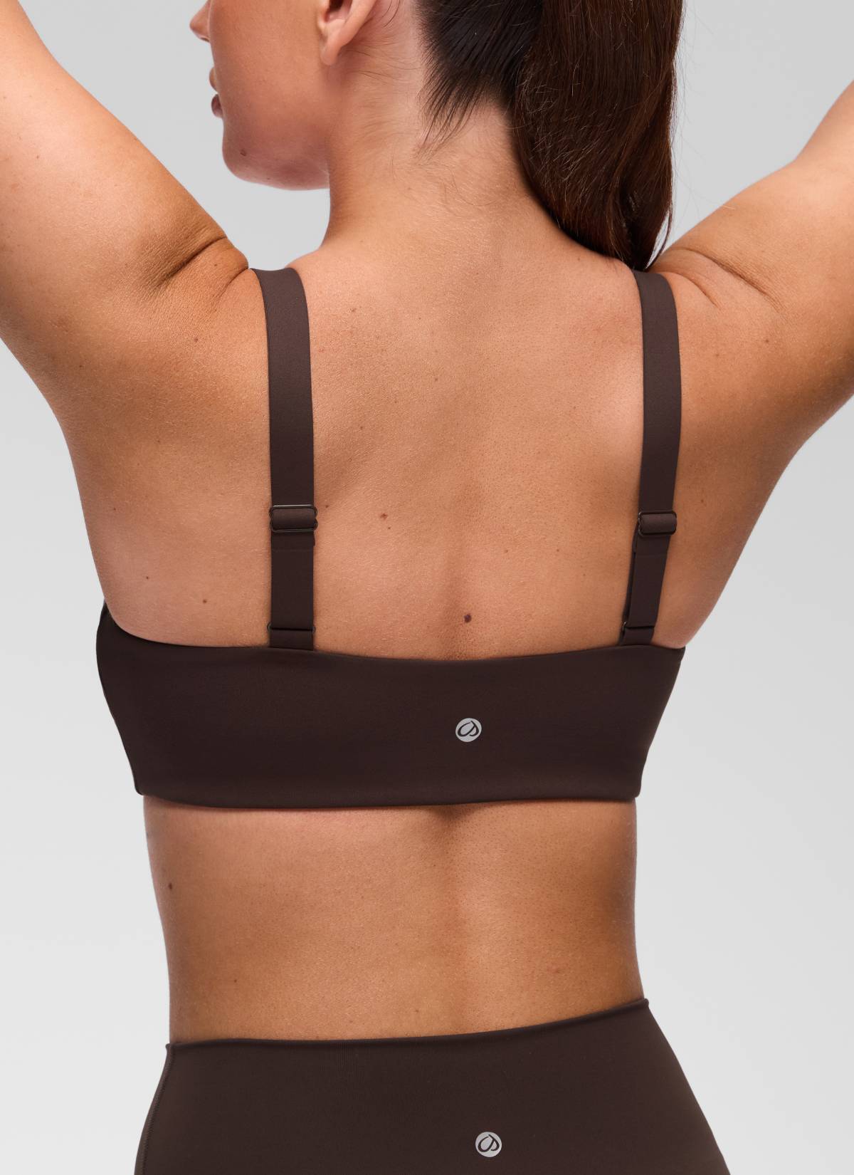 Wide Strap Sports Bra - Adjustable, Soft Band