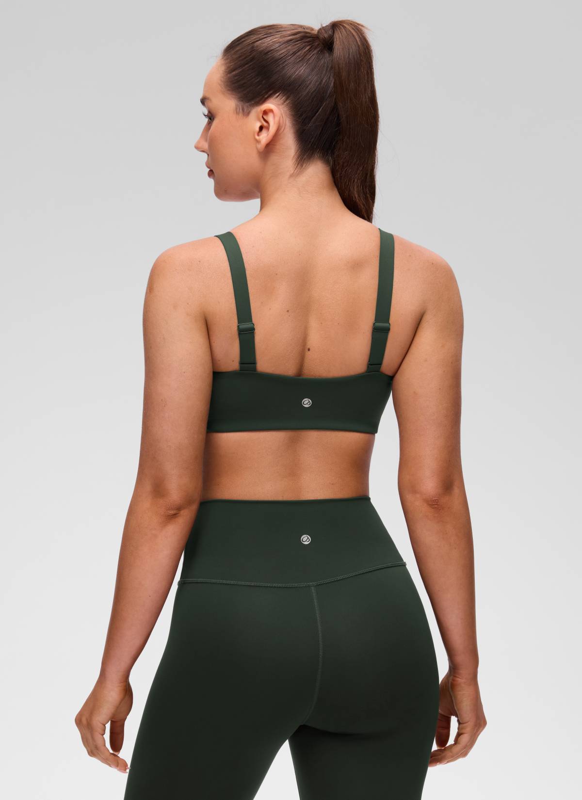 Wide Strap Sports Bra - Adjustable, Soft Band