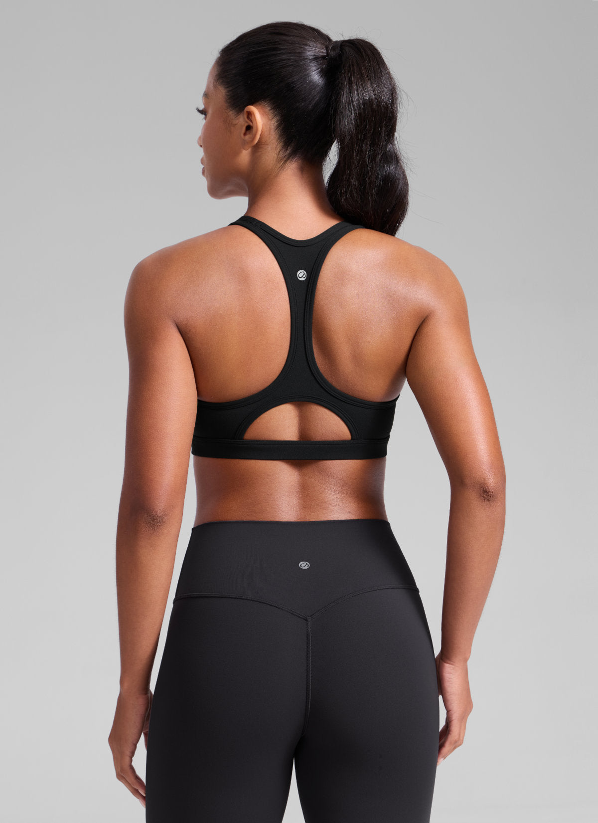 Sports Bra For Running - Racerback, Keyhole Back