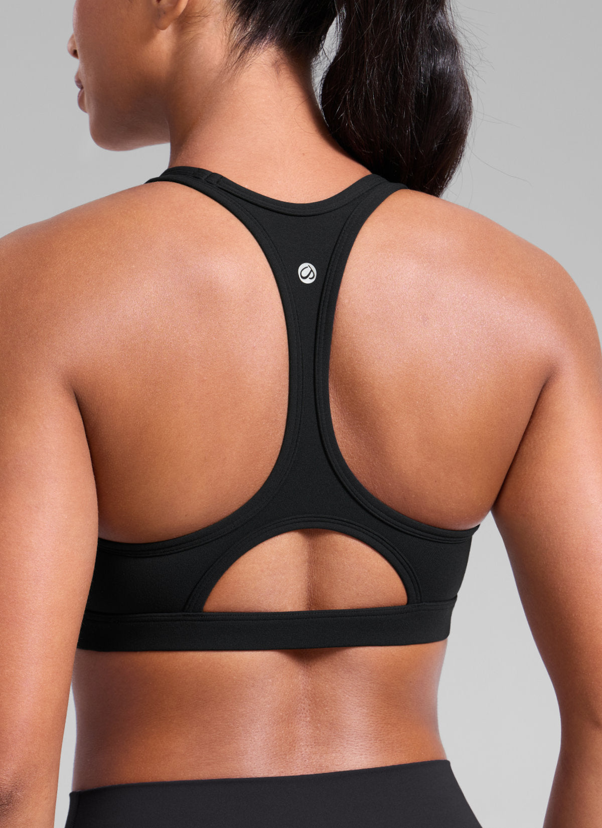 Sports Bra For Running - Racerback, Keyhole Back