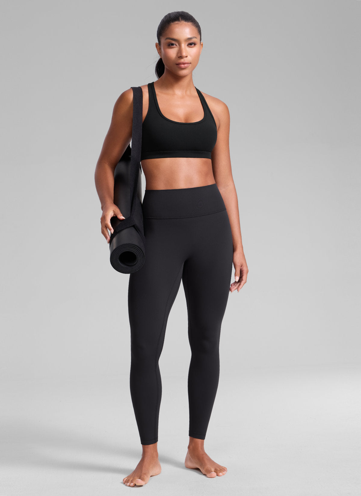 Sports Bra For Running - Racerback, Keyhole Back