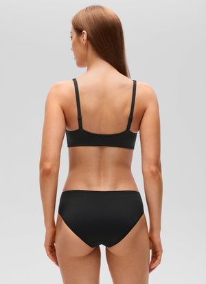 Deep V Bralette - Deep V Neckline, Double Lined