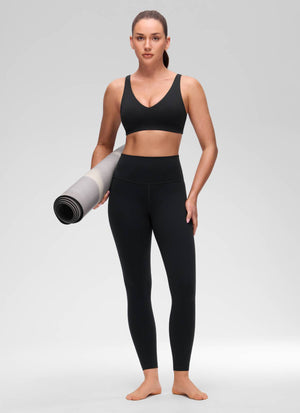Yoga Bra - V Neck, U Back, Soft Stretch