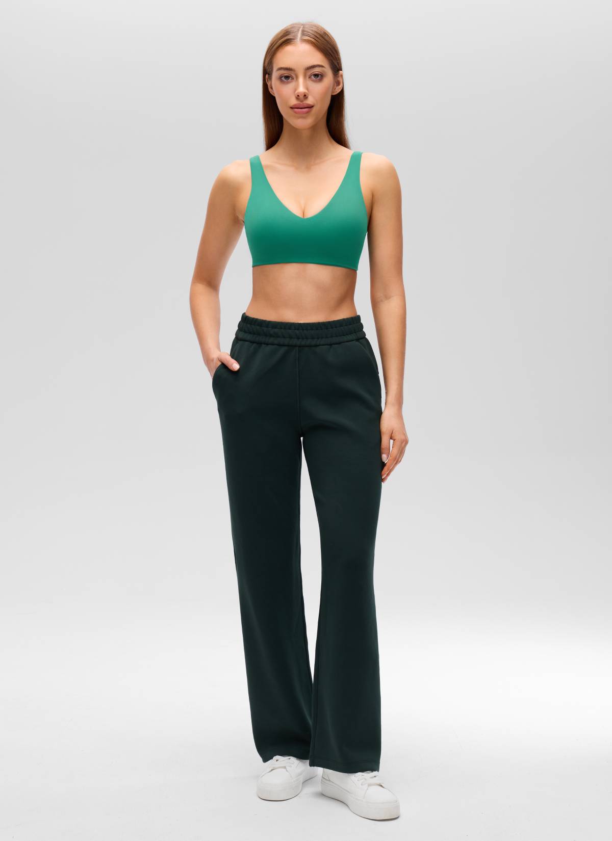 Yoga Bra - V Neck, U Back, Soft Stretch