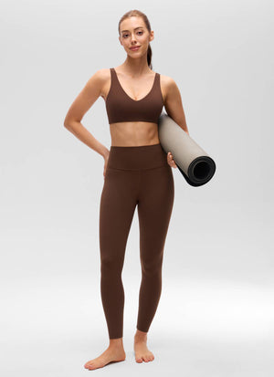 Yoga Bra - V Neck, U Back, Soft Stretch