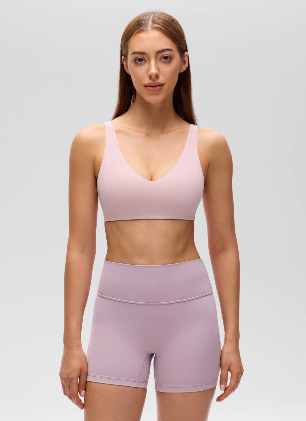 Yoga Bra - V Neck, U Back, Soft Stretch