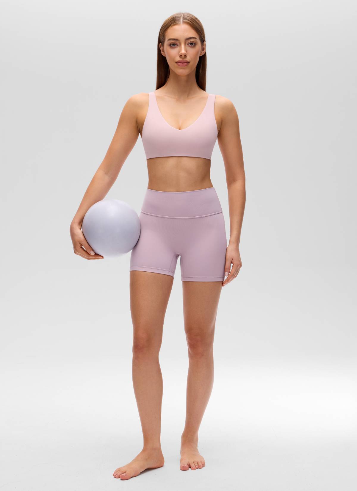 Yoga Bra - V Neck, U Back, Soft Stretch