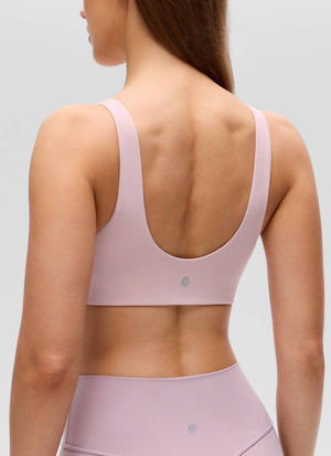 Yoga Bra - V Neck, U Back, Soft Stretch