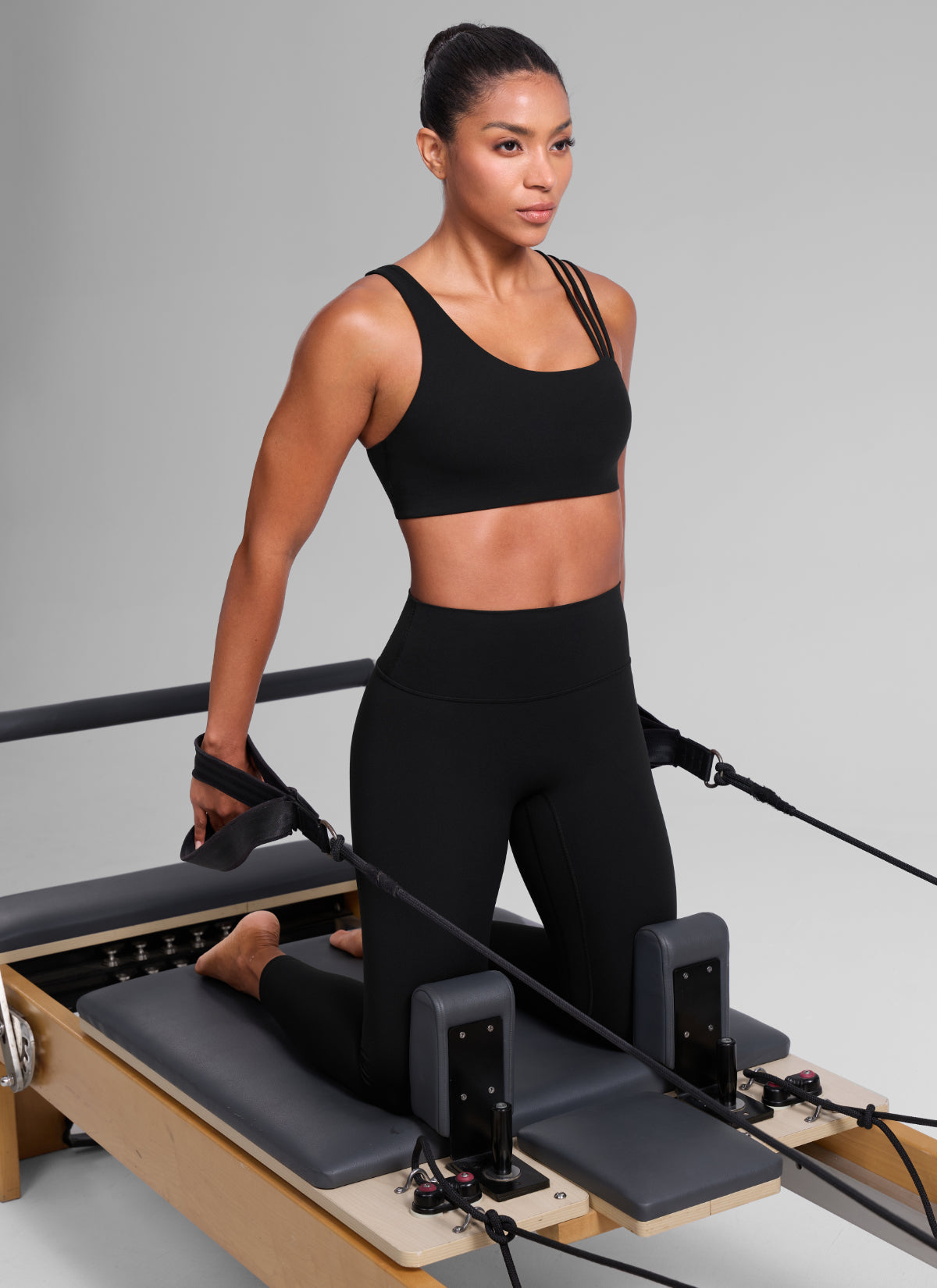 Gym Bra - Asymmetric Straps, Medium Support