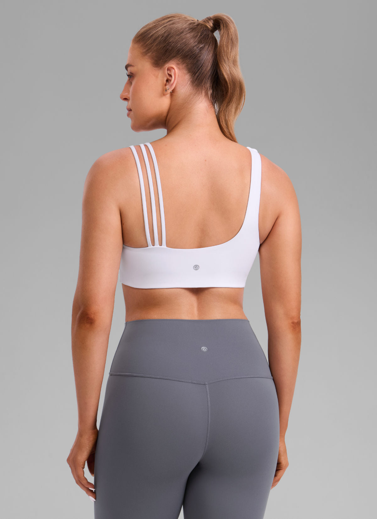 Gym Bra - Asymmetric Straps, Medium Support