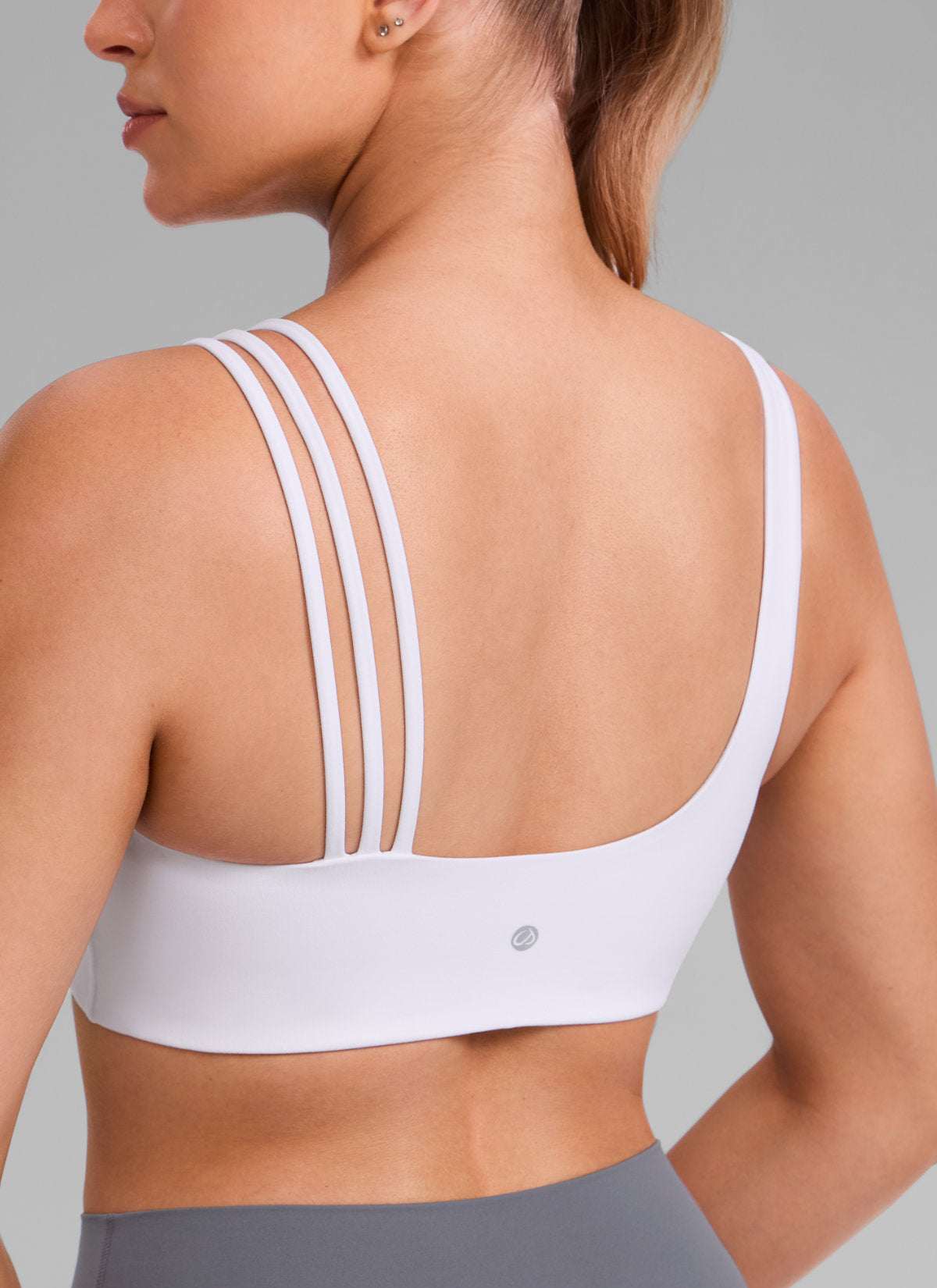 Gym Bra - Asymmetric Straps, Medium Support