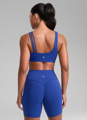 Gym Bra - Asymmetric Straps, Medium Support