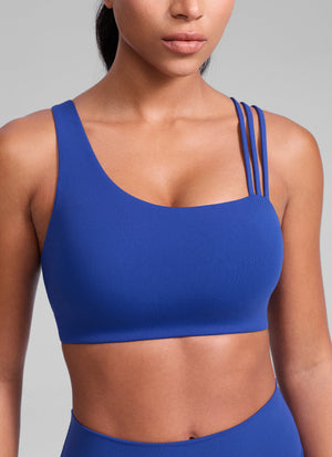 Gym Bra - Asymmetric Straps, Medium Support