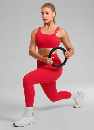 Gym Bra - Asymmetric Straps, Medium Support
