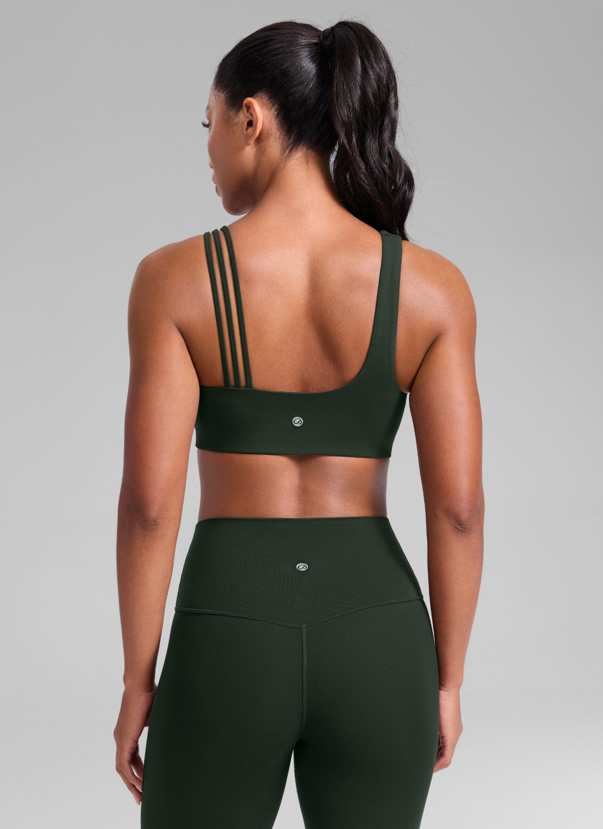 Gym Bra - Asymmetric Straps, Medium Support