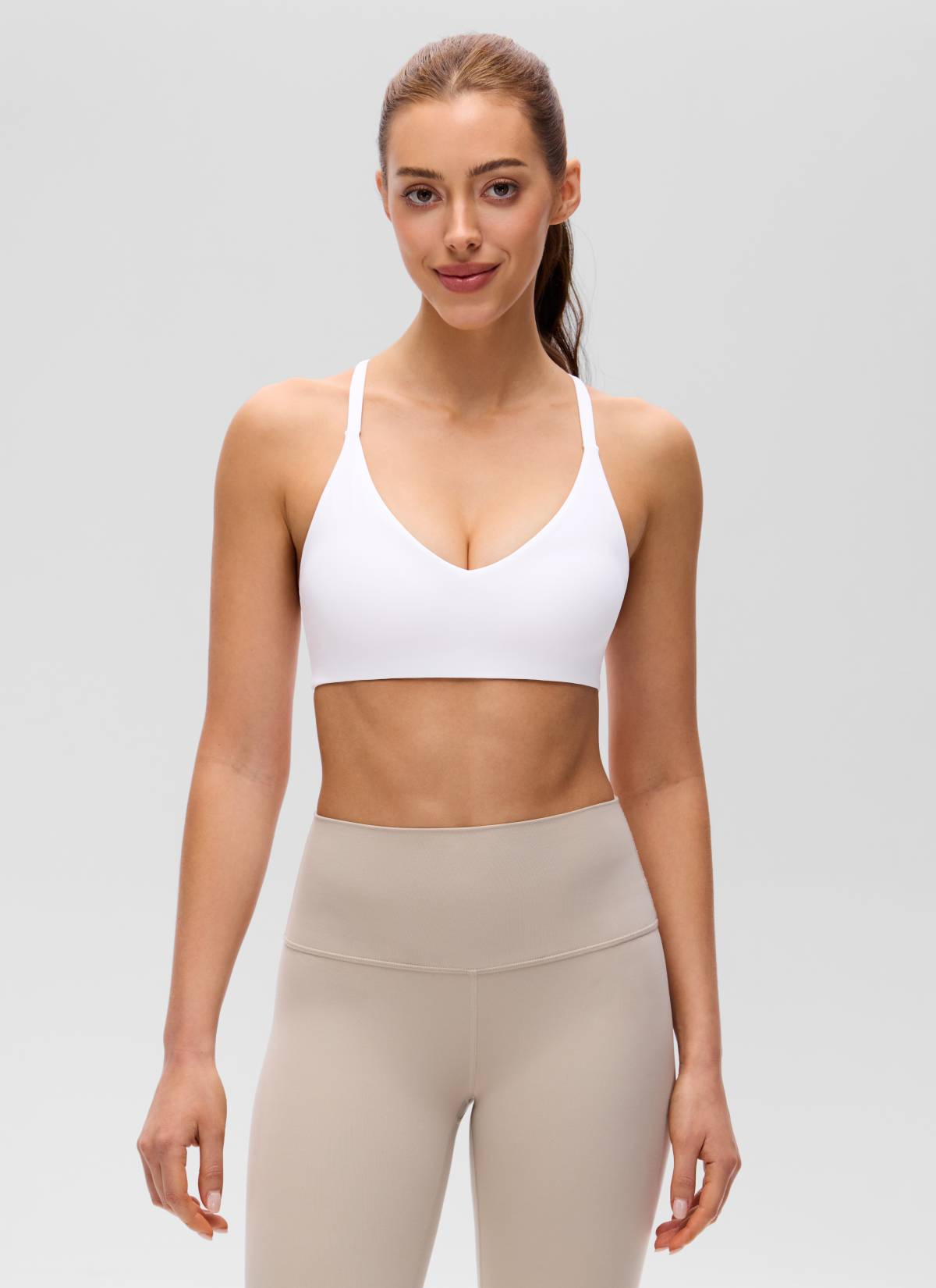Thin Strap Racerback Bra - Racerback, Minimal Straps
