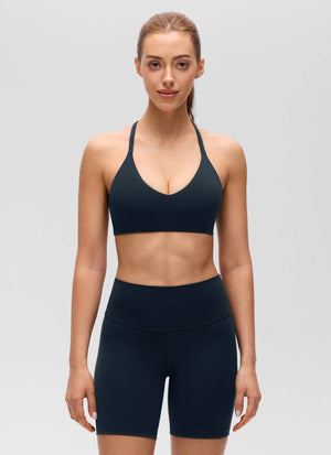 Thin Strap Racerback Bra - Racerback, Minimal Straps