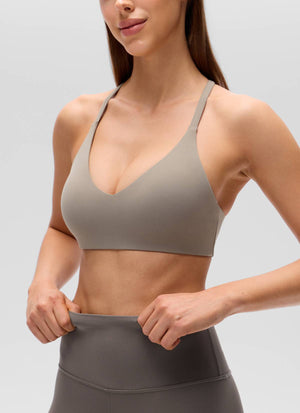 Thin Strap Racerback Bra - Racerback, Minimal Straps