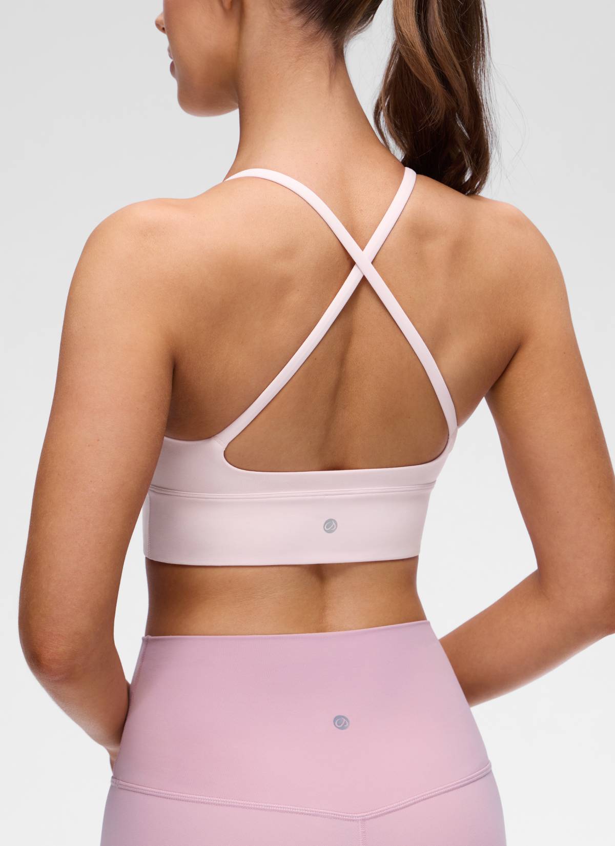 Cross Back Longline Bra - Extended Coverage, Cross Back