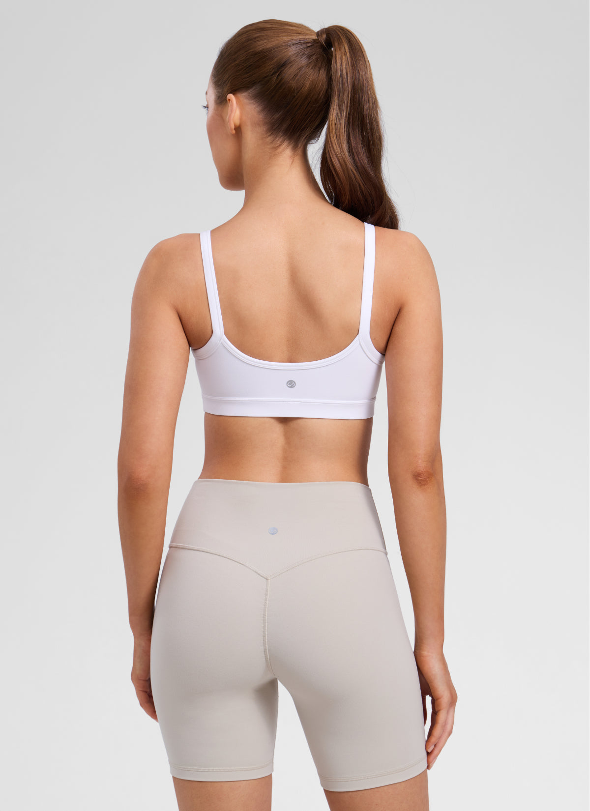 Double Lined Sports Bra - Scoop Neck, No Padding