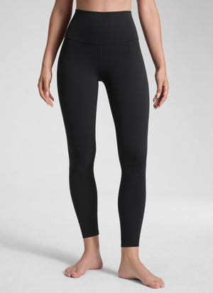Yoga Leggings in Butterluxe Fabric - Seamless Waist, 25 Inch Black - view 1