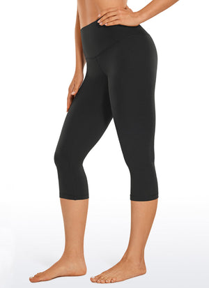 Yoga Leggings in Butterluxe Fabric - 17 Inch, High Waist Black - view 1
